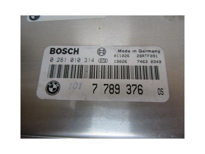 Recambio de centralita : bmw x5 : 3.0 td (183cv) [2002] para bmw x5 3.0 td referencia OEM IAM 0281010314  