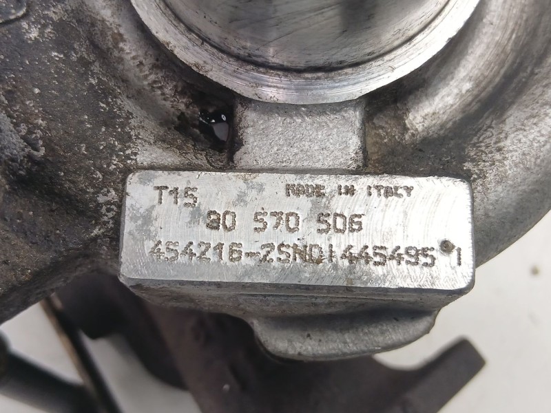 Recambio de turbo para opel zafira a monospace (t98) 2.0 dti 16v (f75) referencia OEM IAM 90570506 454216 