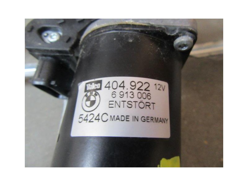 Recambio de motor limpia delantero : bmw x5 : 3.0 d - 30-6d-2 d (217,60cv) 6v 5p [2005] para bmw x5 3.0 d - 30-6d-2 d 6v referen
