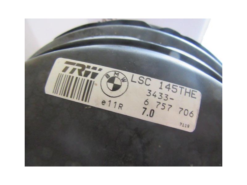 Recambio de servofreno : bmw x5 : 3.0 d - 30-6d-2 d (217,60cv) 6v 5p [2005] para bmw x5 3.0 d - 30-6d-2 d 6v referencia OEM IAM 