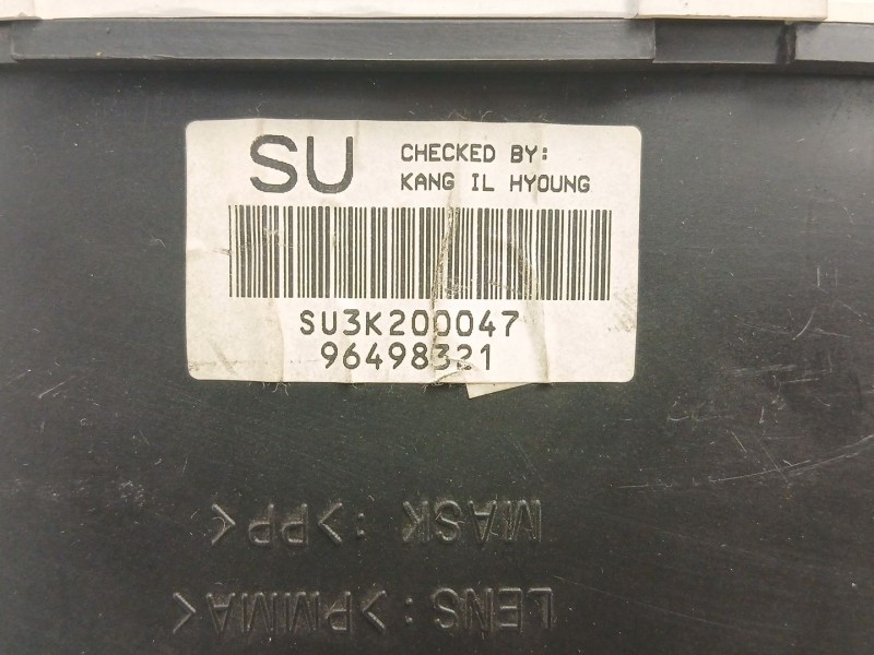 Recambio de cuadro instrumentos para daewoo tacuma (u100) 1.6 referencia OEM IAM 96498321  