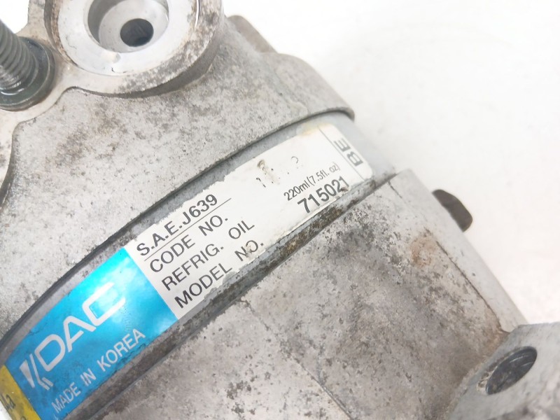 Recambio de compresor aire acondicionado para daewoo tacuma (u100) 1.6 referencia OEM IAM 96450073 715021 