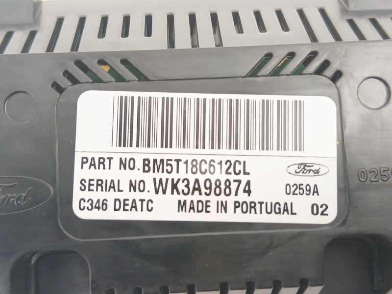 Recambio de mandos calefaccion aire para ford focus iii 1.6 tdci referencia OEM IAM BM5T18C612CL  