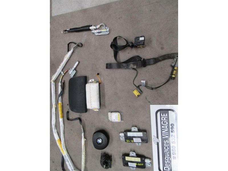 Recambio de airbag juego completo : bmw x5 : 3.0 d - 30-6d-2 d (217,60cv) 6v 5p [2005] para bmw x5 3.0 d - 30-6d-2 d 6v referenc