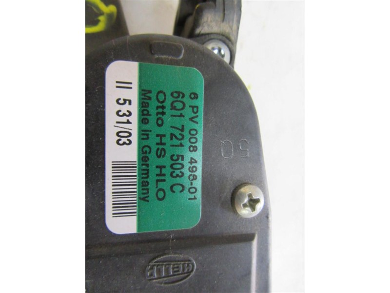 Recambio de potenciómetro aceleración : volkswagen polo : 1.4 g (74,78cv) [2003] para volkswagen polo 1.4 g referencia OEM IAM 6