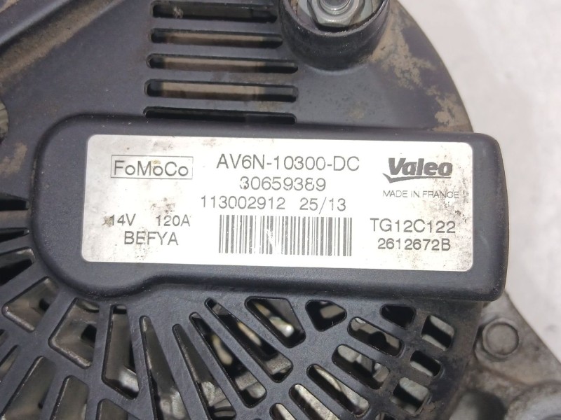 Recambio de alternador para ford focus iii 1.6 tdci referencia OEM IAM AV6N10300DC TG12C122 