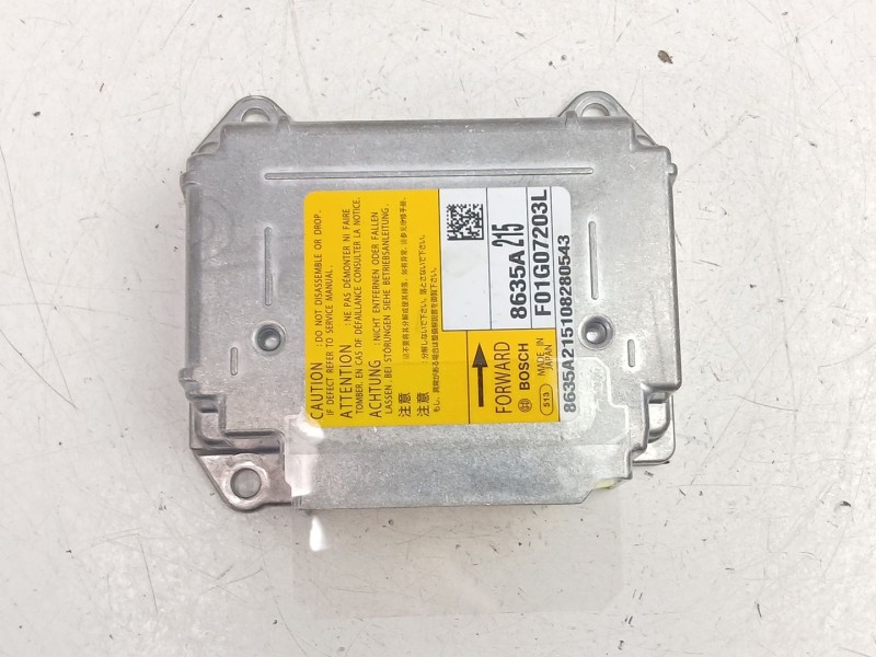Recambio de centralita airbag para mitsubishi asx (ga_w_) 1.8 di-d (ga6w) referencia OEM IAM 8635A215 F01G07203L 