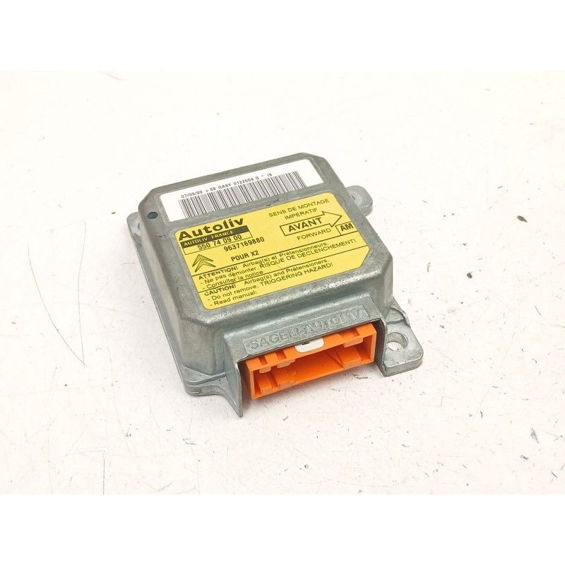 Recambio de centralita airbag para citroën xantia (x1_, x2_) 2.0 hdi 90 referencia OEM IAM 9637169880 550740900 
