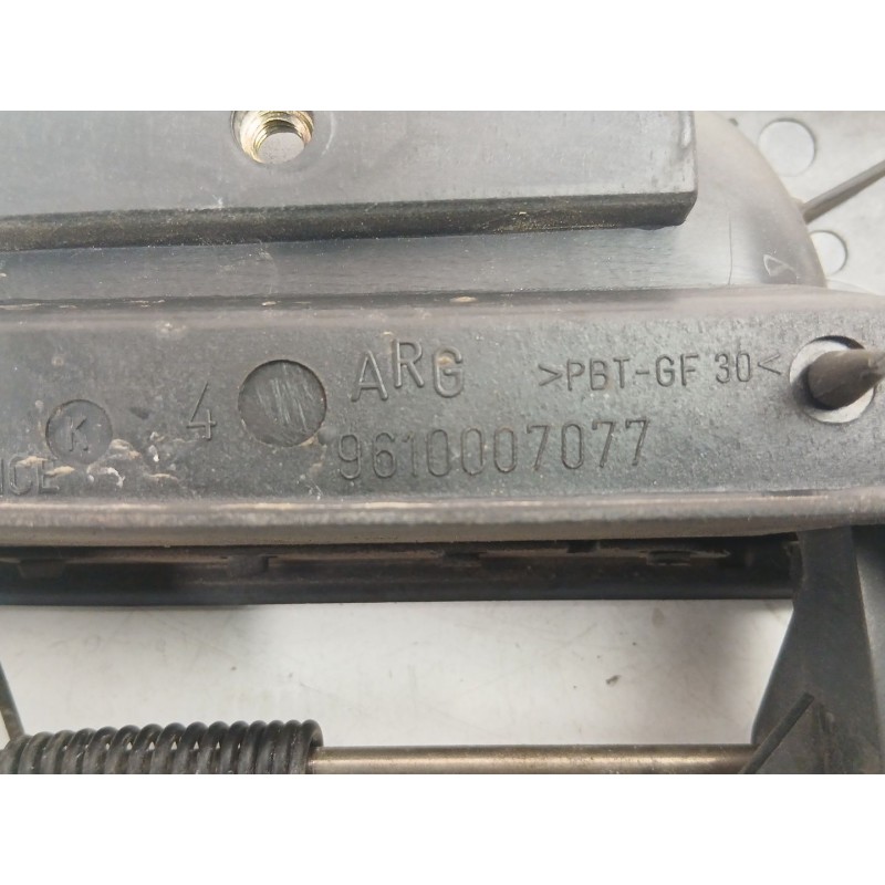 Recambio de manilla trasera izquierda para citroën xantia (x1_, x2_) 2.0 hdi 90 referencia OEM IAM 9610007077  