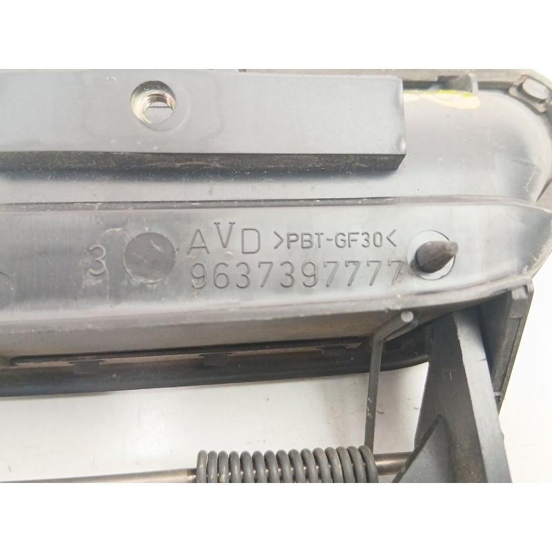 Recambio de manilla delantera derecha para citroën xantia (x1_, x2_) 2.0 hdi 90 referencia OEM IAM 9637397777  