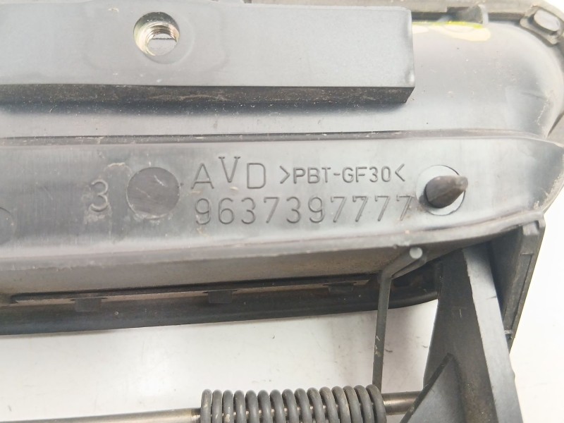 Recambio de manilla delantera derecha para citroën xantia (x1_, x2_) 2.0 hdi 90 referencia OEM IAM 9637397777  