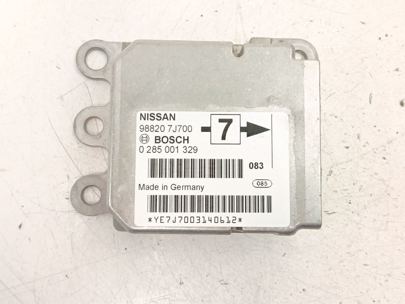 Recambio de centralita airbag para nissan primera (p11) 2.0 td referencia OEM IAM 988207J700 0285001329 