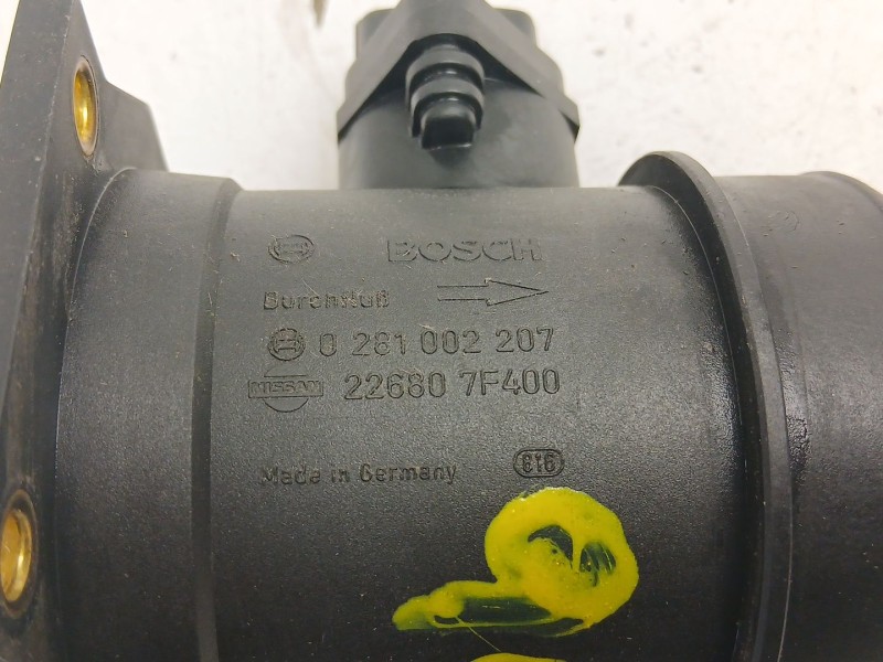 Recambio de caudalimetro para nissan primera (p11) 2.0 td referencia OEM IAM 226807F400 0281002207 