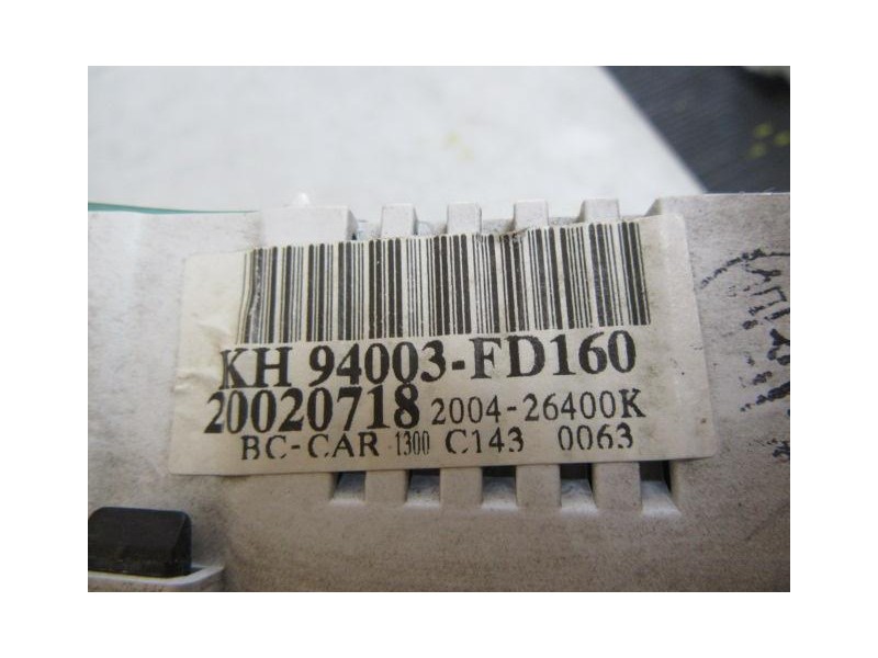 Recambio de cuadro instrumentos : kia rio : 1.5 g /a5d (96,69cv) 5p [2002] para kia rio 1.5 g /a5d referencia OEM IAM   