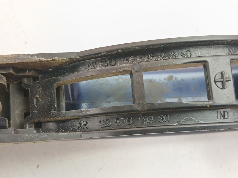 Recambio de manilla trasera izquierda para peugeot 307 break (3e) 1.6 16v referencia OEM IAM 9657619580  