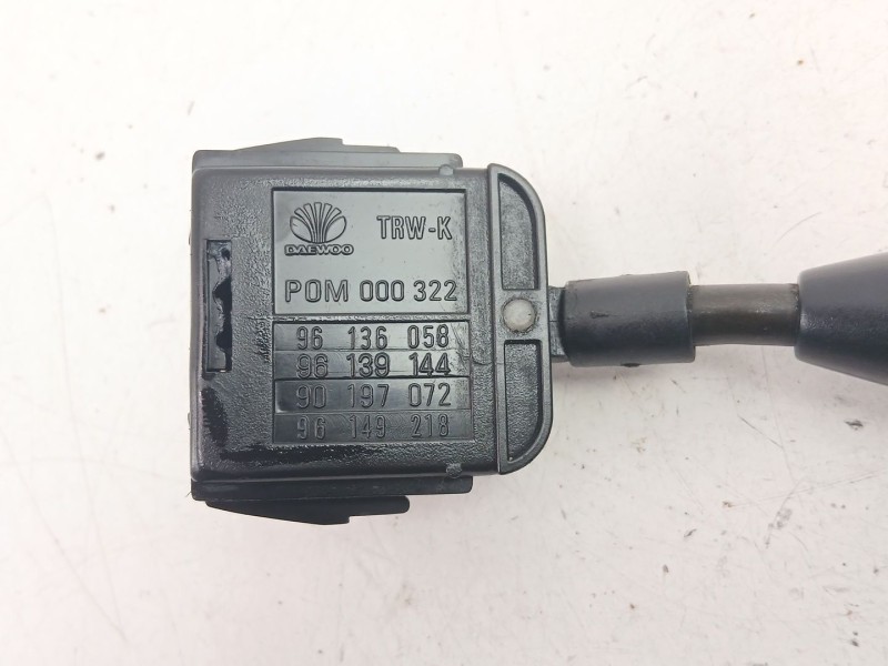 Recambio de mando luces y limpias para daewoo aranos 2.0 referencia OEM IAM 96136058 96139144 90197072