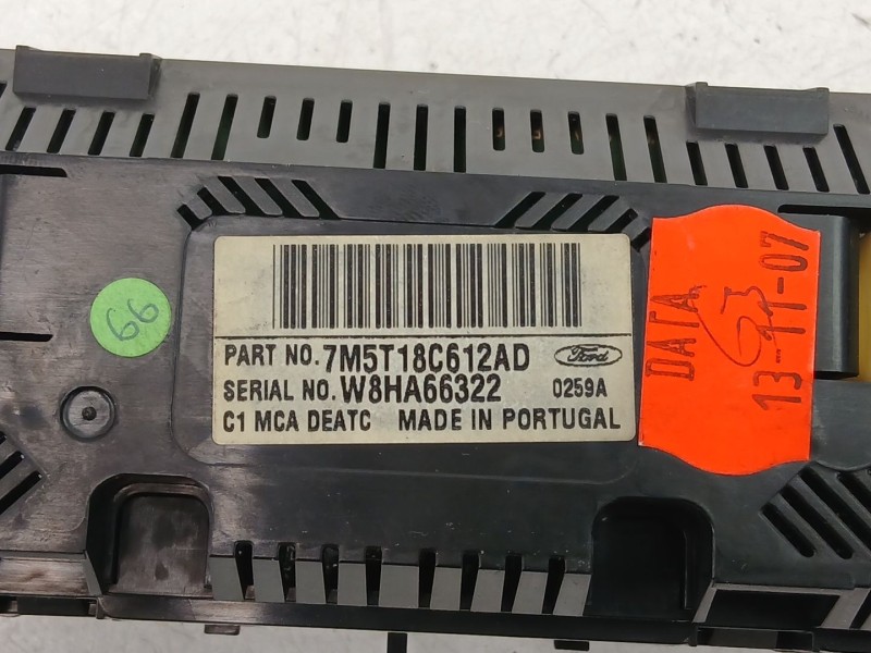 Recambio de mandos calefaccion aire para ford c-max (dm2) 1.8 tdci referencia OEM IAM 7M5T18C612AD  