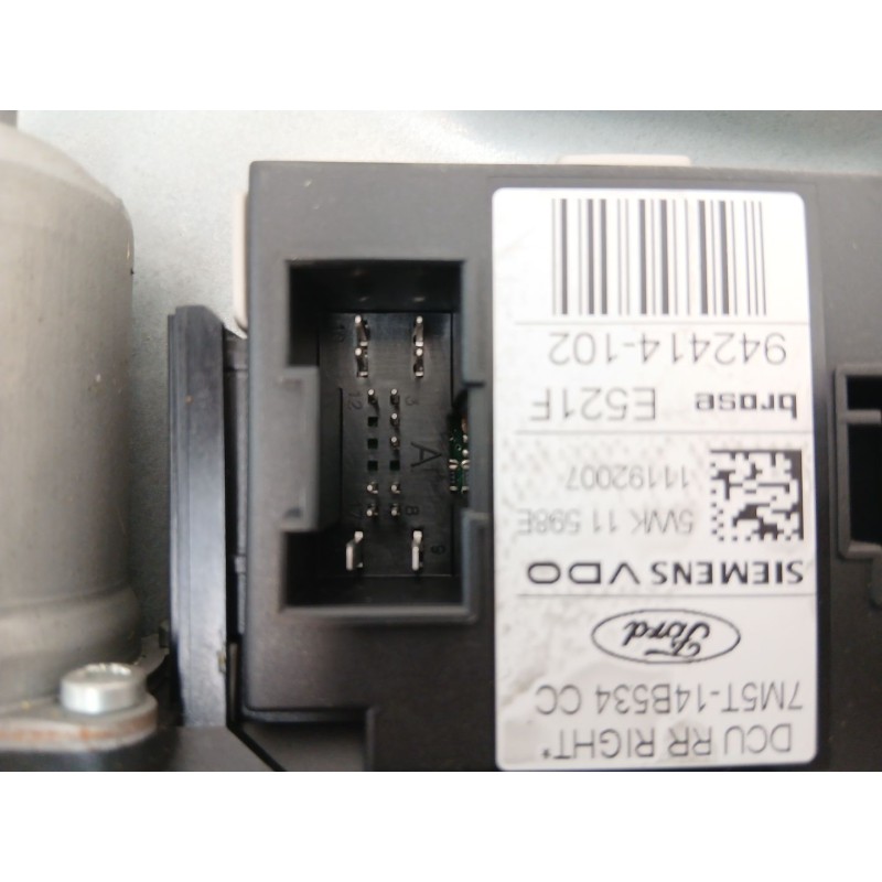 Recambio de elevalunas trasero derecho para ford c-max (dm2) 1.8 tdci referencia OEM IAM 7M51R24994DB  3M51R264A26EX