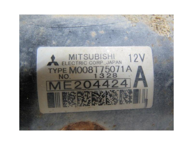 Recambio de motor arranque : mitsubishi montero : 3.2 did (164,51cv) [2001] para mitsubishi montero 3.2 did referencia OEM IAM  