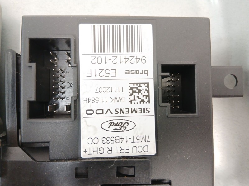 Recambio de elevalunas delantero derecho para ford c-max (dm2) 1.8 tdci referencia OEM IAM 7M51R203A28DB  3M51R219A64EY