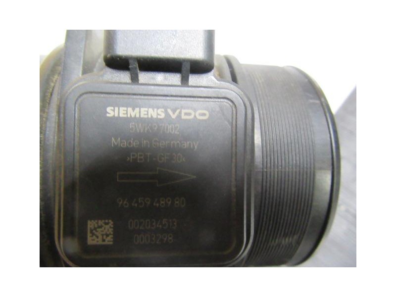 Recambio de caudalimetro : citroen c 5 : 2.0 hdi (136cv) [2005] para citroen c 5 2.0 hdi referencia OEM IAM 9645948980  