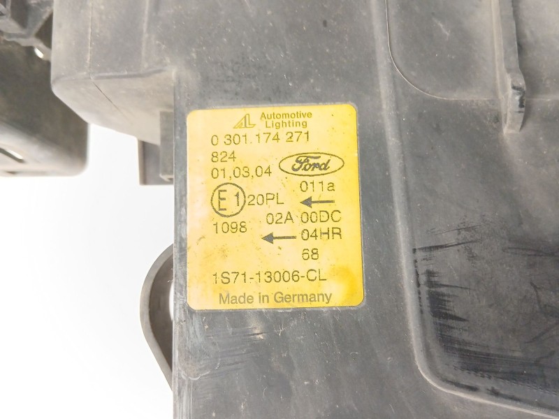 Recambio de faro izquierdo para ford mondeo iii sedán (b4y) 2.0 tdci referencia OEM IAM 1S7113006CL 0301174271 