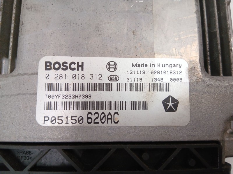 Recambio de centralita para fiat freemont (345_) 2.0 jtd referencia OEM IAM 05150620AC 0281018312 K05150620AC