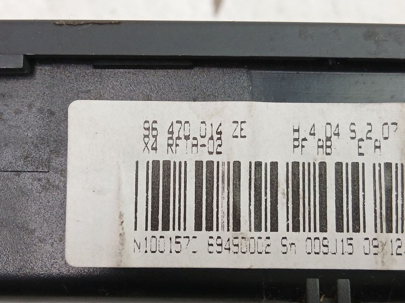 Recambio de mandos calefaccion aire para citroën c5 i (dc_) 1.8 16v (dc6fzb, dc6fze) referencia OEM IAM 96470014ZE  