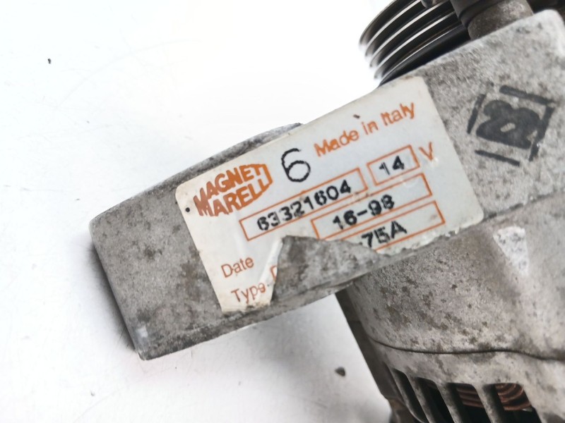 Recambio de alternador para fiat punto (176_) 75 1.2 referencia OEM IAM 46407646 63321604 