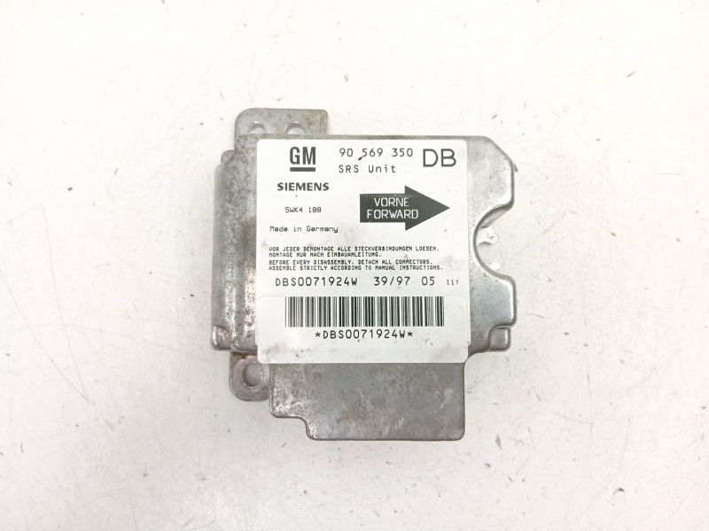 Recambio de centralita airbag para opel vectra b (j96) 1.6 i 16v (f19) referencia OEM IAM 90569350 5WK4188 