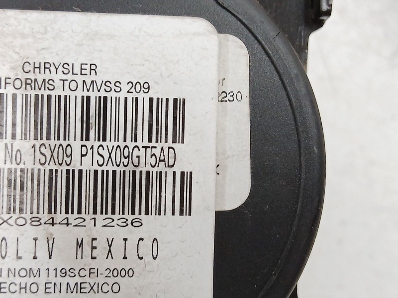 Recambio de cinturon seguridad delantero izquierdo para fiat freemont (345_) 2.0 jtd referencia OEM IAM 1SX09GT5AD  K1SX09GT5AD