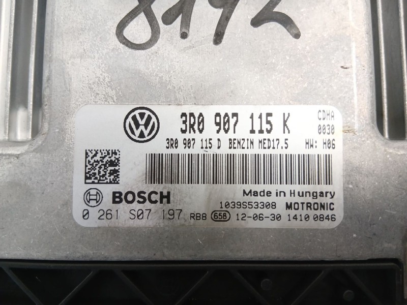 Recambio de centralita para seat exeo st (3r5) 1.8 tsi referencia OEM IAM 3R0907115K 0261S07197 3R0907115D