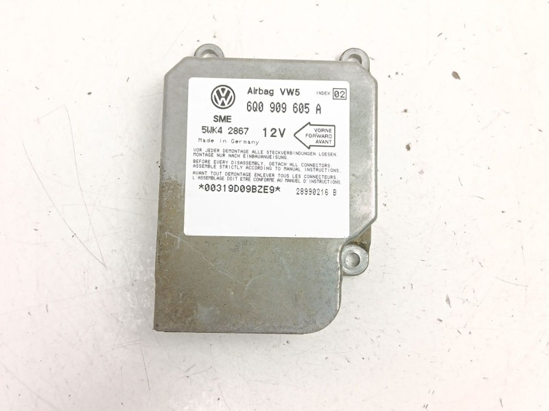 Recambio de centralita airbag para volkswagen golf iv (1j1) 1.9 tdi referencia OEM IAM 6Q0909605A 5WK42867 