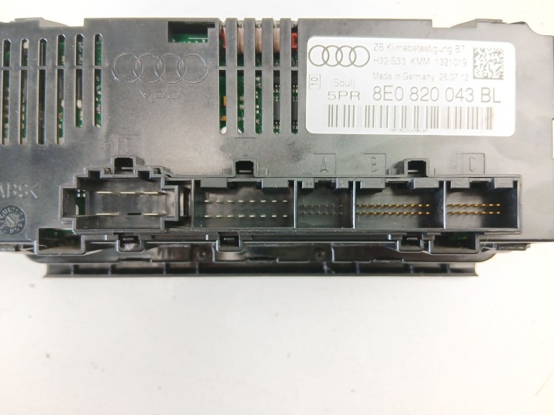 Recambio de mandos calefaccion aire para seat exeo st (3r5) 1.8 tsi referencia OEM IAM 8E0820043BL  