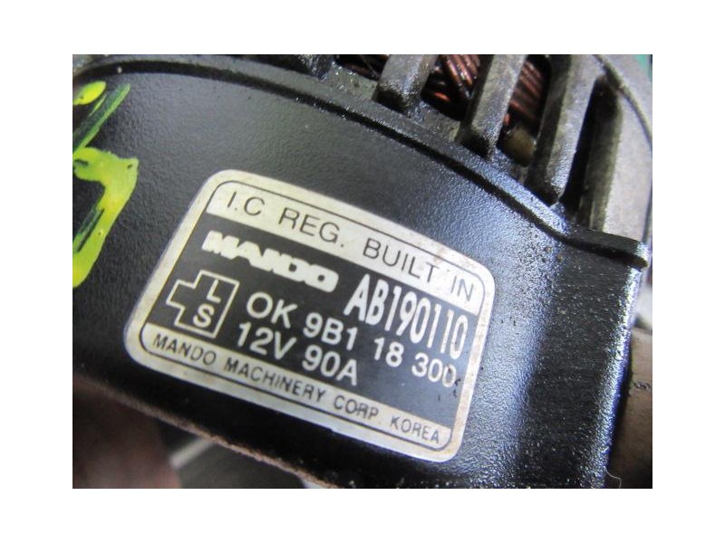 Recambio de alternador : kia carens : 1.8 g /tb (110,13cv) [2001] para kia carens 1.8 g /tb referencia OEM IAM AB190110  