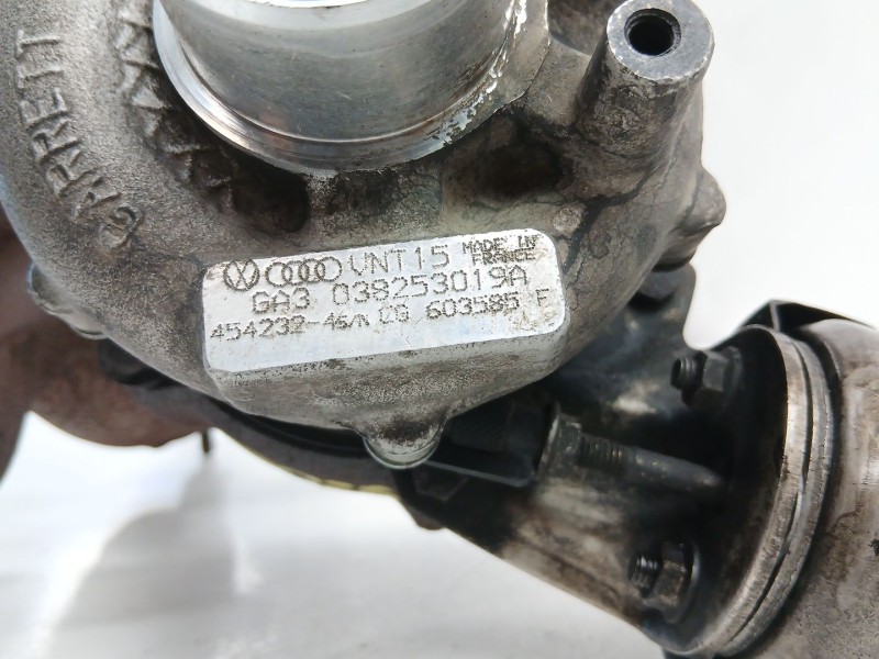 Recambio de turbo para volkswagen golf iv (1j1) 1.9 tdi referencia OEM IAM 038253019A 454232 