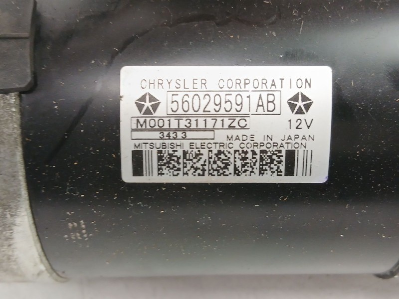 Recambio de motor arranque para fiat freemont (345_) 2.0 jtd referencia OEM IAM 56029591AB M001T31171ZC K56029591AB