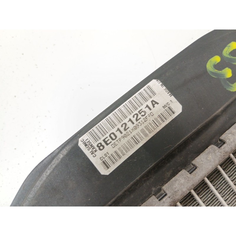 Recambio de radiador motor gasolina para seat exeo st (3r5) 1.8 tsi referencia OEM IAM 8E0121251A  