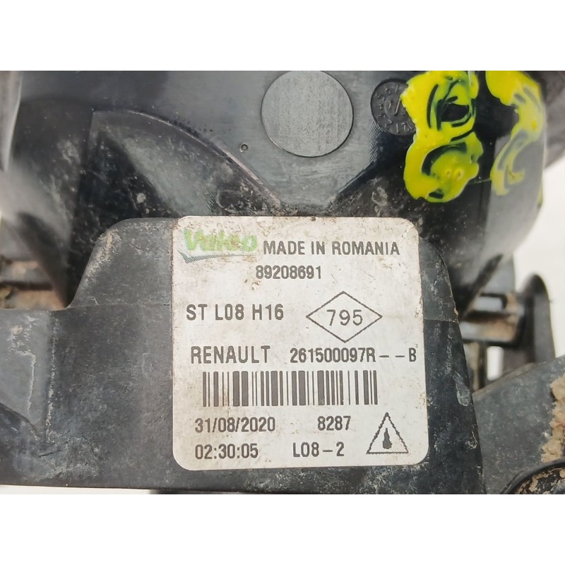 Recambio de antiniebla derecho para dacia sandero ii (b8_) 1.5 blue dci 95 (b8jl) referencia OEM IAM 261500097R 89208691 
