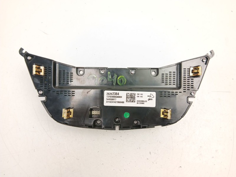 Recambio de mandos calefaccion aire para opel insignia a sedán (g09) 2.0 cdti (69) referencia OEM IAM 26202384  