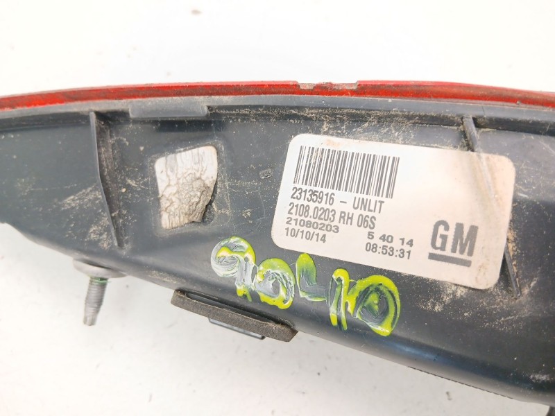 Recambio de piloto porton derecho para opel insignia a sedán (g09) 2.0 cdti (69) referencia OEM IAM 23135916  