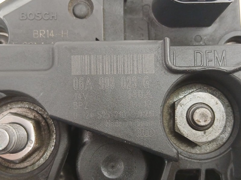 Recambio de alternador para seat exeo st (3r5) 1.8 tsi referencia OEM IAM 06A903023G 0124525210 