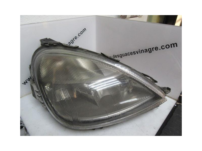 Recambio de faro dcho. : m. benz a 160 : 1.6 g elegance automatico(101,97cv) [1999] para m. benz a 160 1.6 g elegance automatico