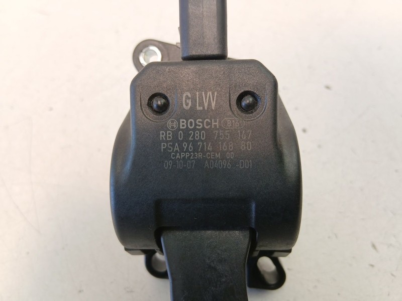 Recambio de potenciometro aceleracion para citroën berlingo multispace (b9) 1.6 hdi 90 referencia OEM IAM 9671416880 0280755167 