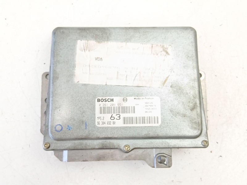 Recambio de centralita para peugeot 406 (8b) 2.0 16v referencia OEM IAM 9630403280 0261204651 