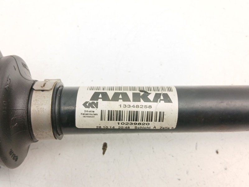 Recambio de transmision delantera izquierda para opel insignia a sedán (g09) 2.0 cdti (69) referencia OEM IAM 13348258 10239820 