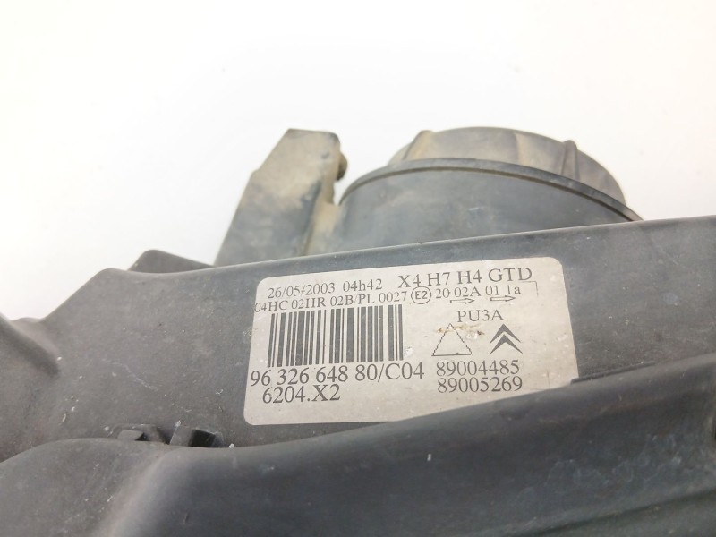Recambio de faro izquierdo para citroën c5 i (dc_) 2.0 hdi (dcrhzb, dcrhze) referencia OEM IAM 9632664880  
