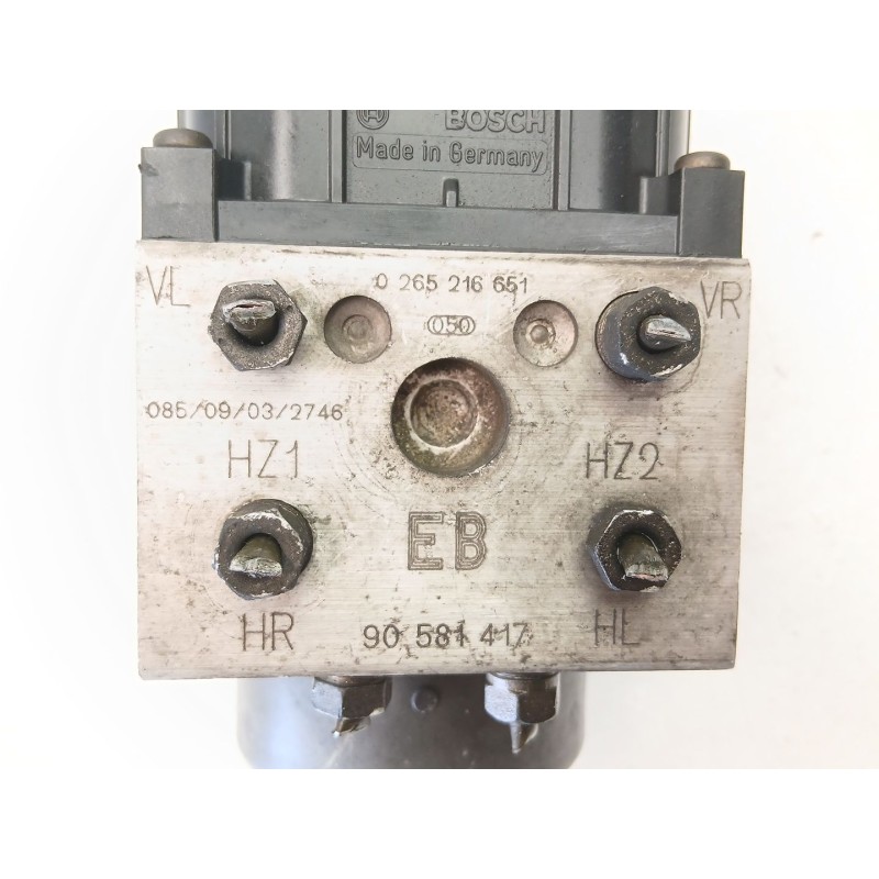 Recambio de abs para opel zafira a monospace (t98) 2.0 di 16v (f75) referencia OEM IAM 90581417 026521665 