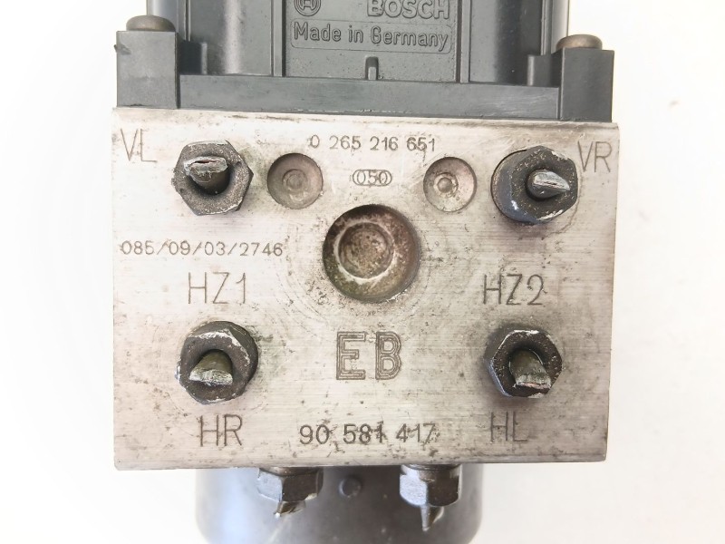 Recambio de abs para opel zafira a monospace (t98) 2.0 di 16v (f75) referencia OEM IAM 90581417 026521665 