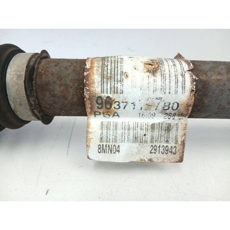Recambio de transmision delantera izquierda para citroën berlingo multispace (b9) 1.6 hdi 90 referencia OEM IAM 9637117780  